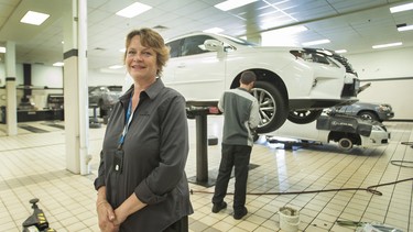 Anke Minty, the fixed operations manager at OpenRoad Lexus in Richmond, has come to appreciate the ins and outs of the automotive industry.
