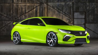Honda's production-ready Civic Si will likely debut at the L.A. Auto Show next month.