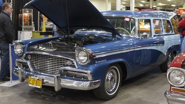 This 1956 Studebaker President Pinehurst station wagon sold for $18,000.