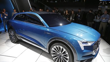 Audi brought its e-tron lineup to the 2015 Los Angeles Auto Show.