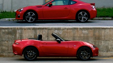 Mazda MX-5 vs. Subaru BRZ