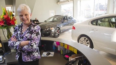 Laurie Park, sales receptionist at Jaguar and Land Rover dealer MCL Motor Cars, says she keeps busy at a wide spectrum of duties — and loves it.
