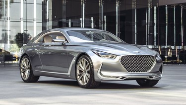 Hyundai's Vision G Coupe concept could become the Genesis G60 in the near future.