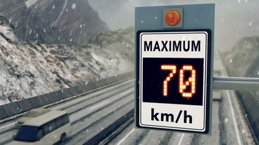 B.C. is looking to introduce a new type of speed limit sign.