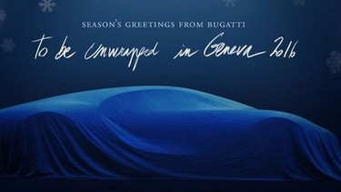 Bugatti Chiron Teaser