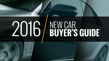 2016 New Car Buyer's Guide