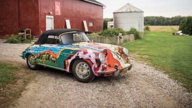 Janis Joplin's Porsche 356 sold for $1.76 million.