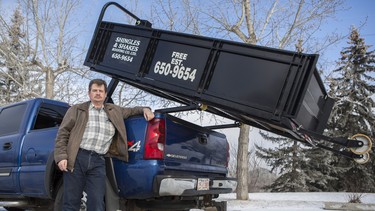 Glen MacKay with his truck and Smartlift system.