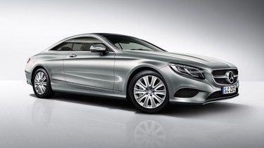 The Mercedes-Benz S400 4Matic Coupe.