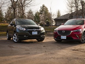 Take your pick: 2016 Honda HR-V or Mazda CX-3?