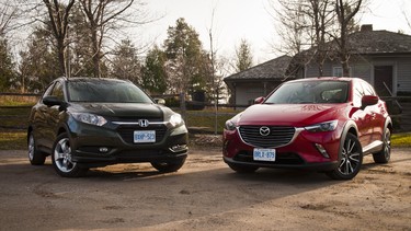 Take your pick: 2016 Honda HR-V or Mazda CX-3?