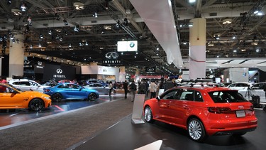 Scenes from last year's Canadian International Auto Show in Toronto.