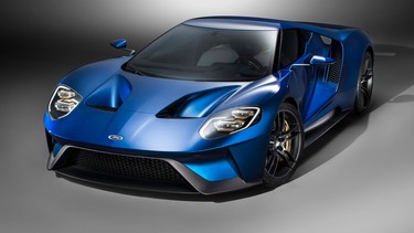 The 2017 Ford GT.