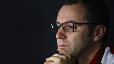 Stefano Domenicali, former Team Principal of Scuderia Ferrari, attends the official press conference following practice for the Indian Formula One Grand Prix at Buddh International Circuit on October 25, 2013 in Noida, India. Domenicali is now the CEO of Lamborghini, replacing Stephan Winkelmann.