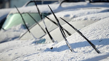 Give up the practice of leaving the wiper arms raised off the windshield to prevent the blades from freezing to the glass.