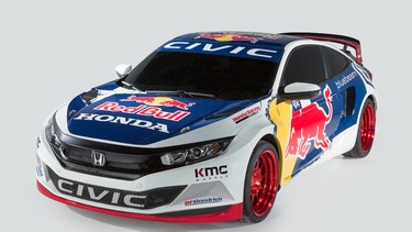 Honda Global RallyCross Civic coupe