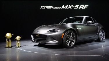 This year's New York Auto Show was a big one for Mazda – not only did we meet the MX-5 Miata RF, the Miata also took home two World Car of the Year awards.