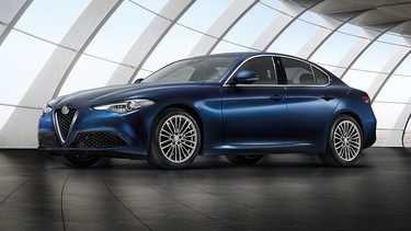 The base Alfa Romeo Giulia will be powered by a 2.0-litre turbo-four.