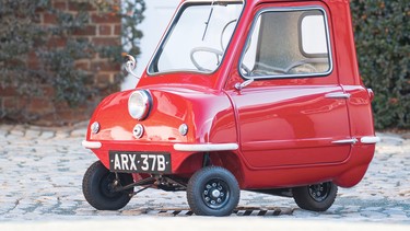 This tiny Peel P50 could fetch $100K at RM Sotheby's Amelia Island auction on March 12.
