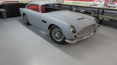 Olivier Spilborghs' Aston Martin DB5 Bond tribute car, the Q Car.