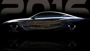 Nigel Lu's winning design, featuring the Vancouver Convention Centre reflected in an Audi concept car.