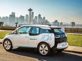 BMW's ReachNow ride-sharing services will kick off in Seattle.