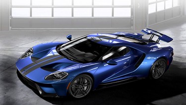 The 2017 Ford GT.