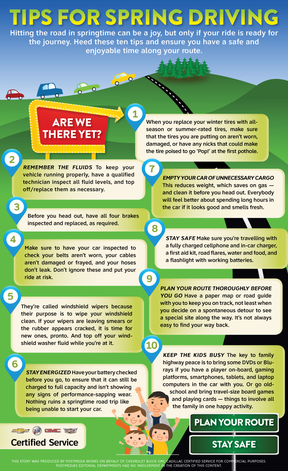 Sponsored Content: Tips for spring driving | Driving