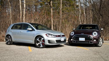 2016 Volkswagen GTI vs. 2016 Mini Cooper S Clubman