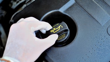 Pop off the engine oil filler cap and look for any white or light brown gel-like deposits on the underside of this cap.