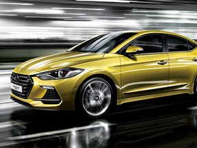 2017 Hyundai Avante Sport, which will be sold in North America as the Elantra Sport.