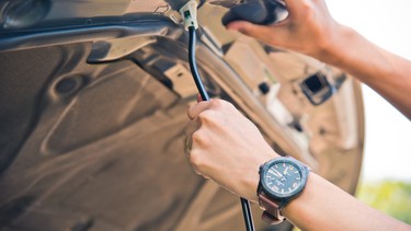 If you want to avoid pounding on your hood to open it, it's a good idea to keep the latch lubed.