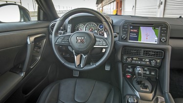 Interior of the 2017 Nissan GT-R