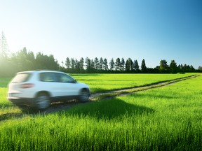 Rutted, uneven cottage roads can lead to scrapes in the underbody of your vehicle. Or, worse, a puncture of the engine oil pan.