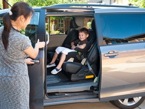 The sliding minivan door has been a godsend to moms and dads everywhere.