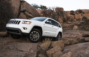 A 2014 Jeep Grand Cherokee Limited