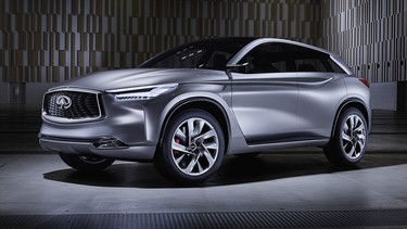 Infiniti's QX Sport Inspiration concept might turn into the next-gen QX50 crossover.