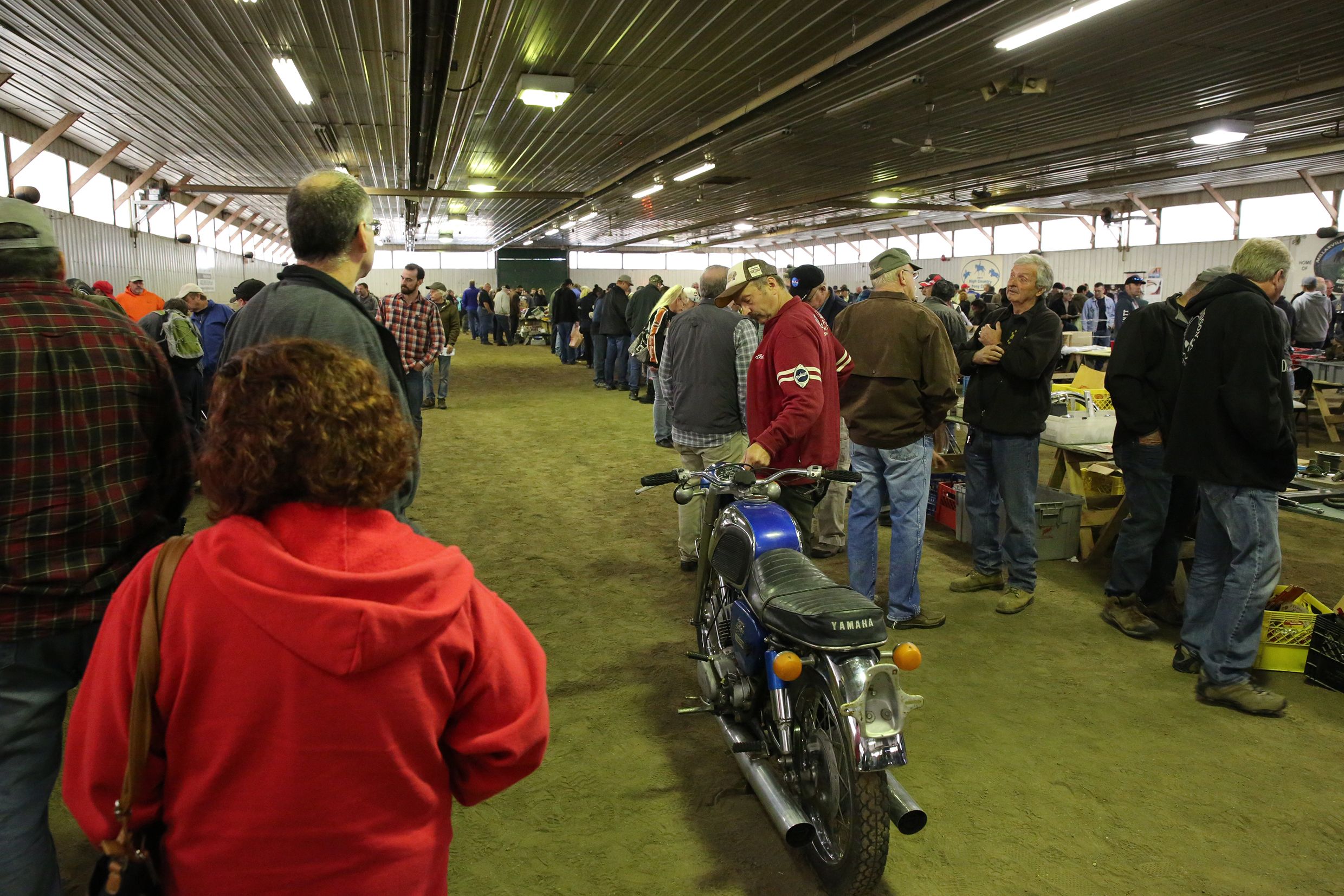 On the Road Millarville Vintage Motorcycle Swap Meet Driving