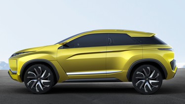 Mitsubishi's eX concept could be the building blocks for the company's upcoming, all-electric crossover.