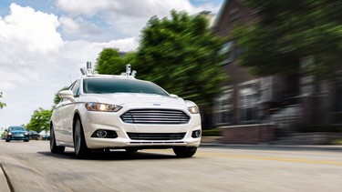 Ford promises an autonomous, ride-sharing car by 2021.