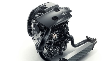 Infiniti's new 2.0-litre turbocharged engine is capable of up to 285 lb.-ft. of torque.
