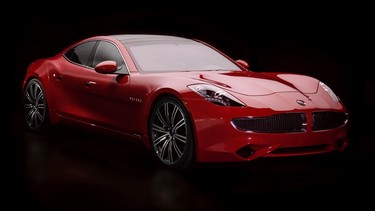 This is the Karma Revero. No, it's not a Fisker Karma.