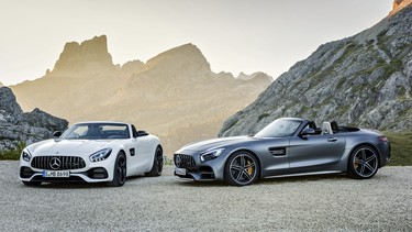 2018 Mercedes-AMG GT Roadster and GT C Roadster.