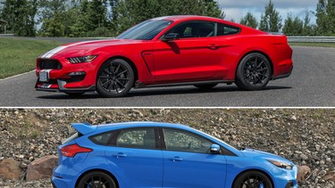 2016 Ford Mustang Shelby GT350, 2016 Ford Focus RS