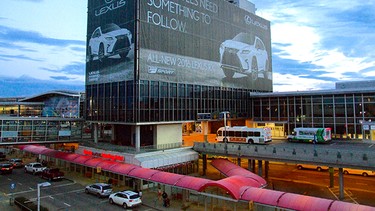 30 parking spots at the Edmonton International Airport are reserved for drivers of Lexus vehicles, in a deal with Lexus and Pattison Outdoor Advertising that also includes branding the terminal tower