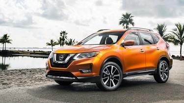 Nissan is making automatic braking standard on most of its volume-selling models, such as the Rogue CUV.