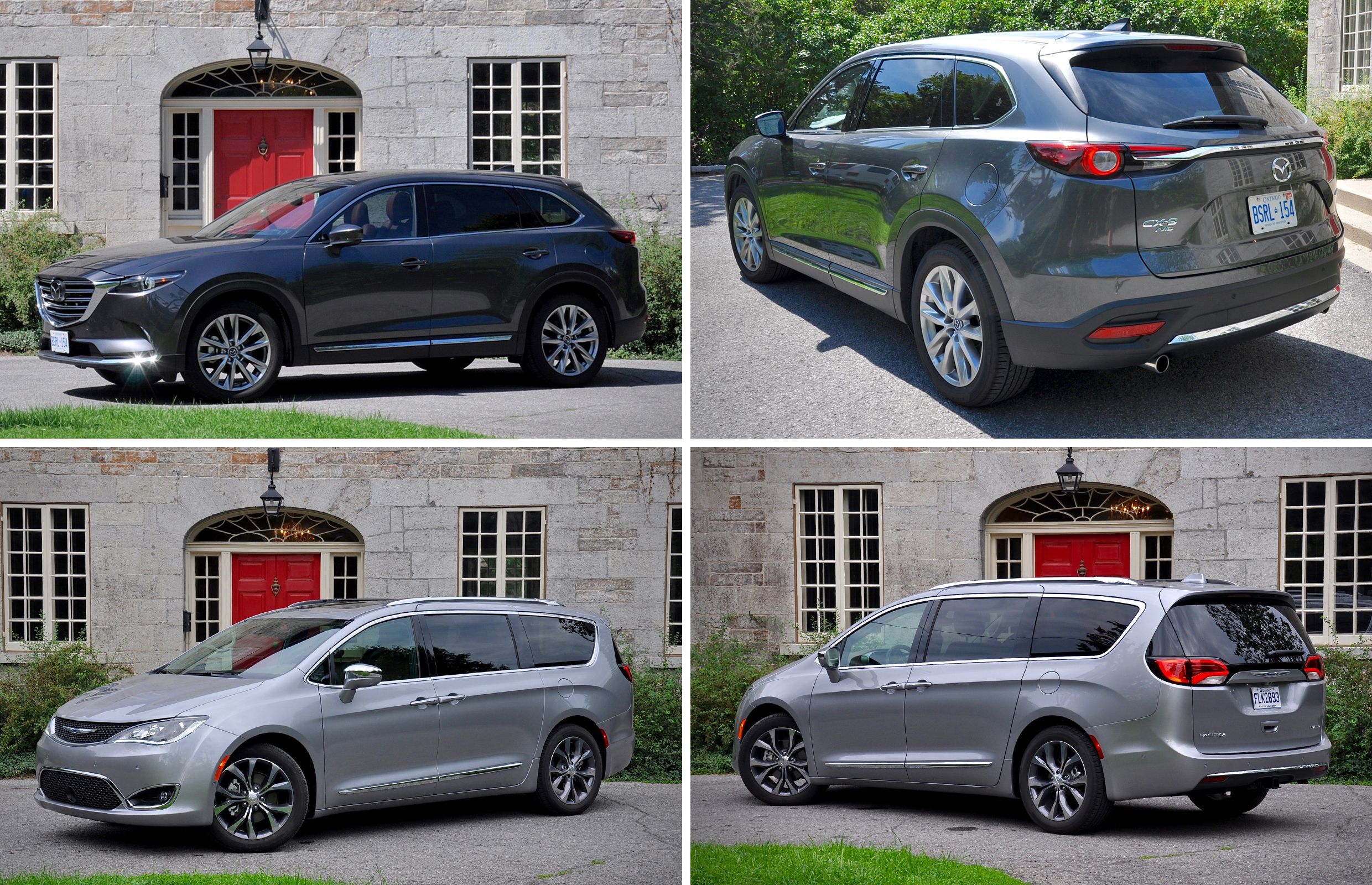 Comparison: 2016 Mazda CX-9 vs. 2017 Chrysler Pacifica | Driving