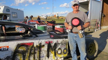 Roger Bonneville enjoys the challenges and the excitement of pushing his cars hard. He was the track champion in 2016 at Dinosaur Downs Speedway in Drumheller.