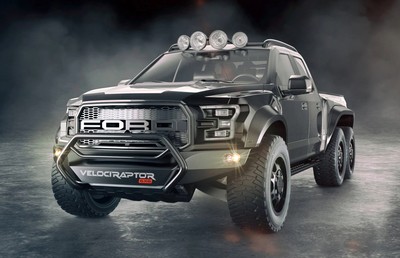 Hennessey has turned the Ford Raptor into a six-wheeled, 700bhp mammoth