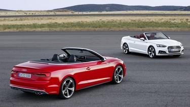 2018 Audi A5 and S5 Cabriolet